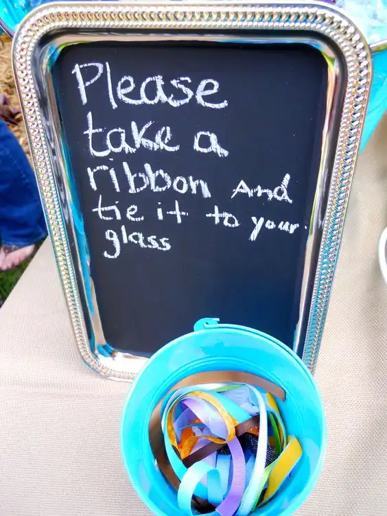 chalkboard tray