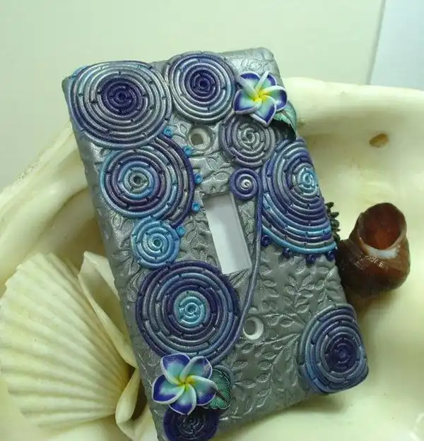 Colorful art light switch