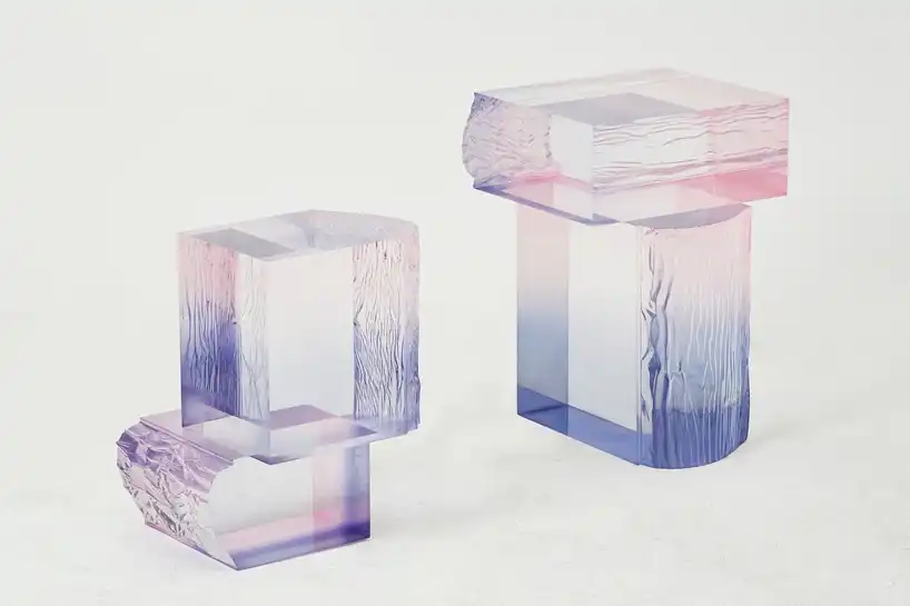 Colorful crystal series with acrylic resin