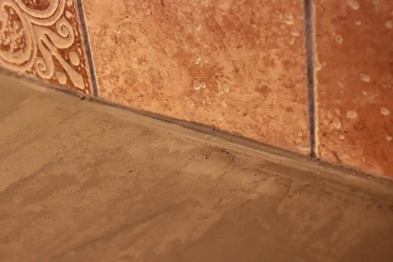 Concrete kitchen counter top work around sink1