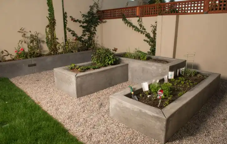 concrete planters for garden