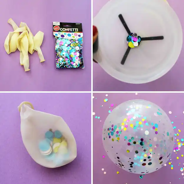 Confetti ballons
