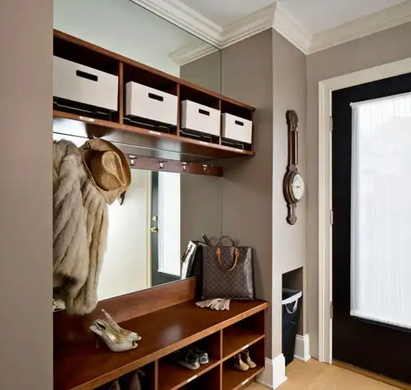 Consider to add a mirror for entryway