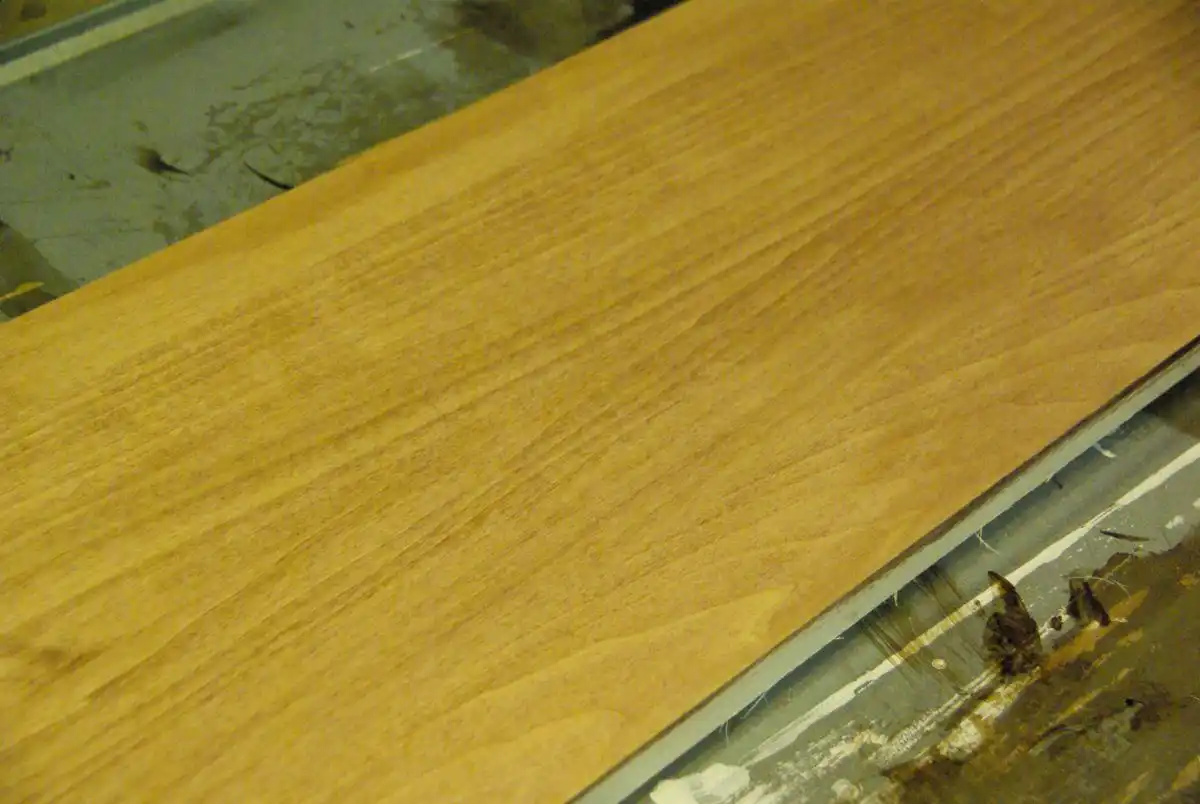 Console table wood stain