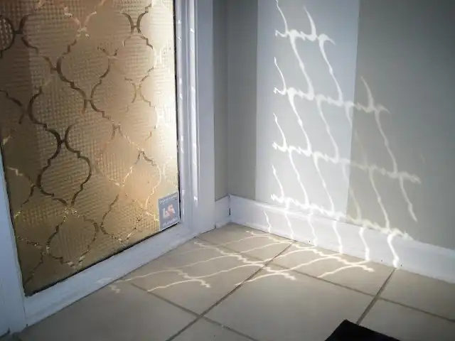 Contact paper window