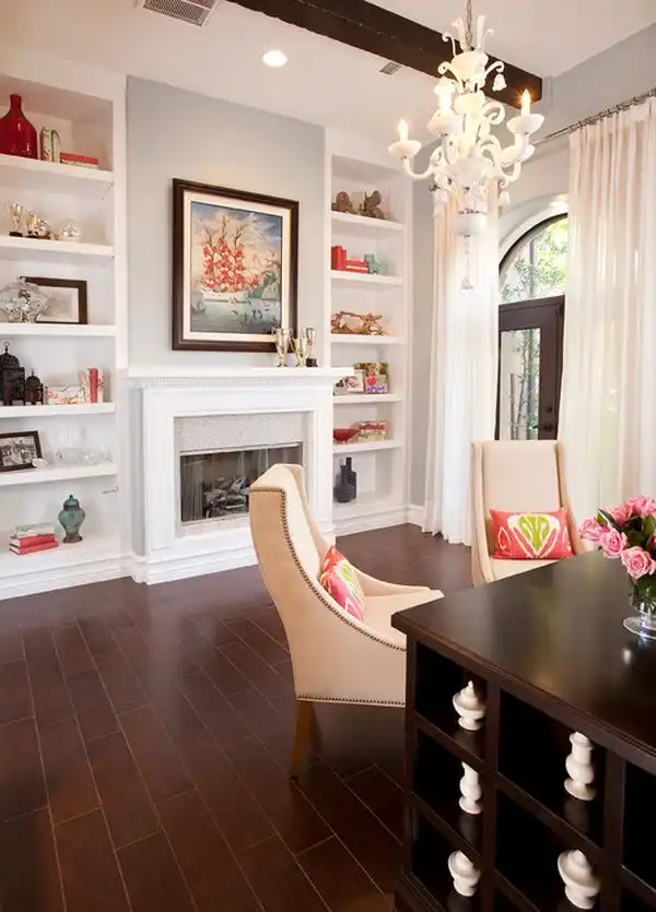 Contemporary formal home office dining