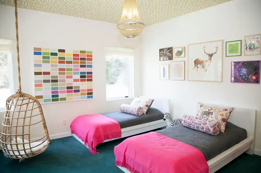 Contemporary structure kids room