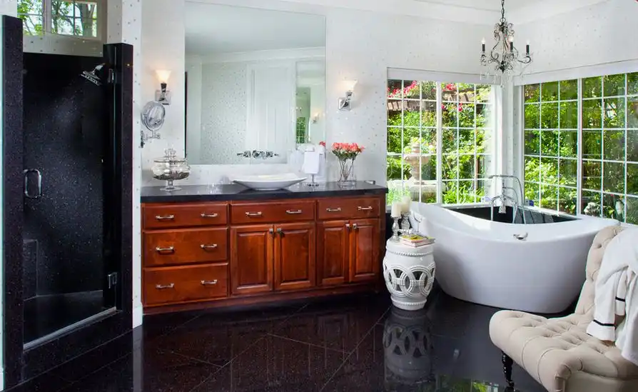 Fresh Designs Built Around A Corner Bathtub