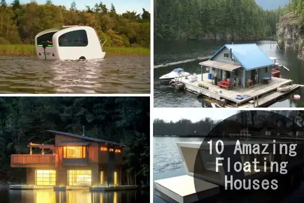 10 Amazing Floating Houses Around The World