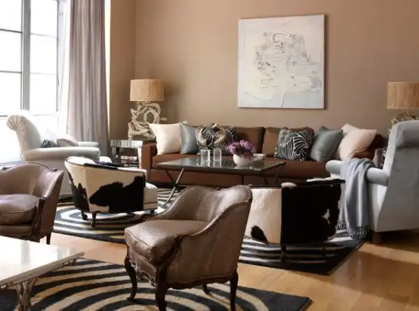 Cowhide chairs