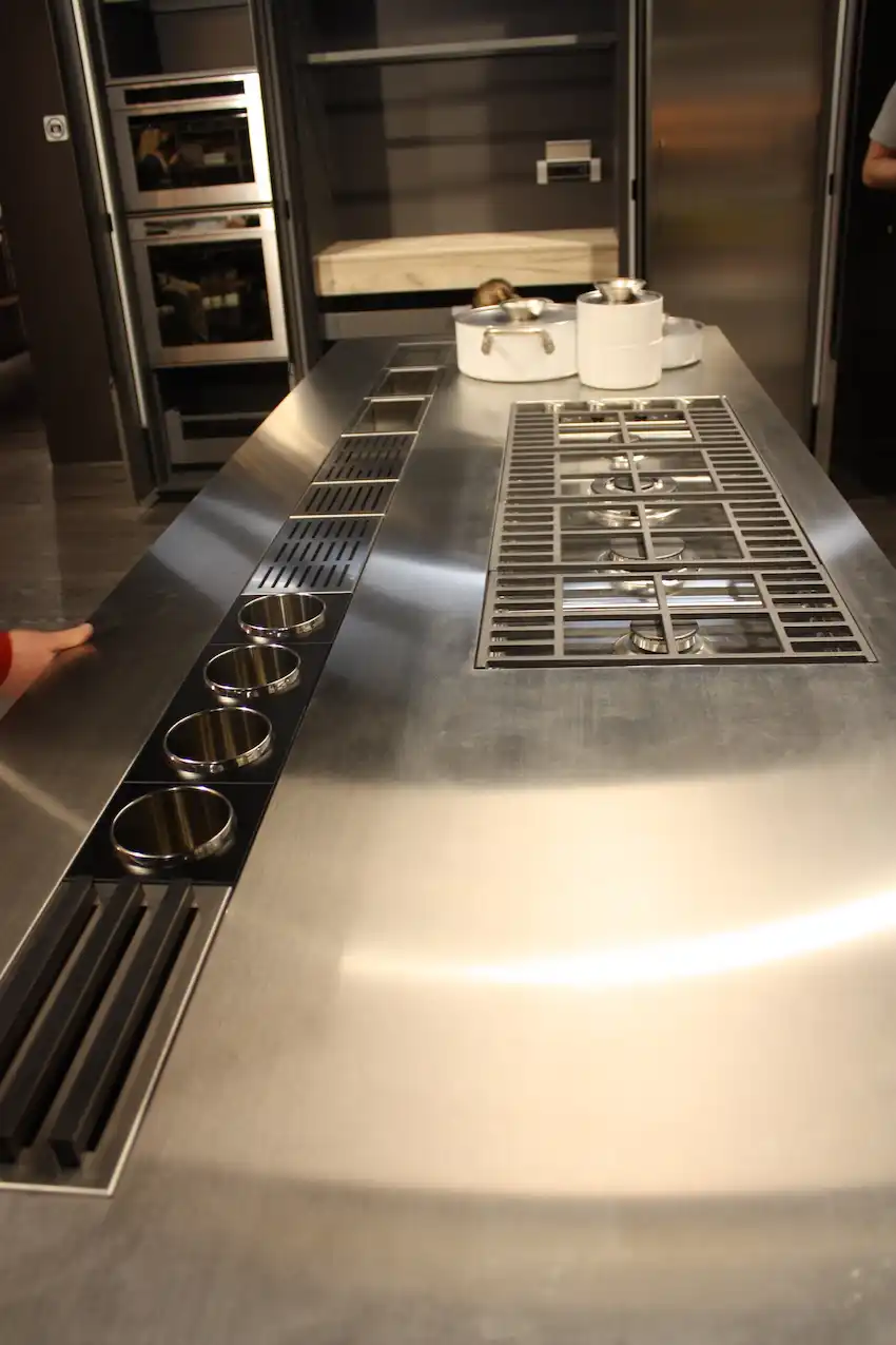 cucine lube in counter vents