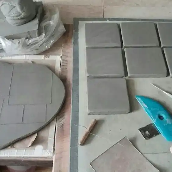 Cutting and making tile