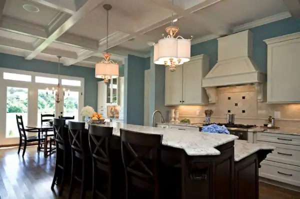 Dark cabinets