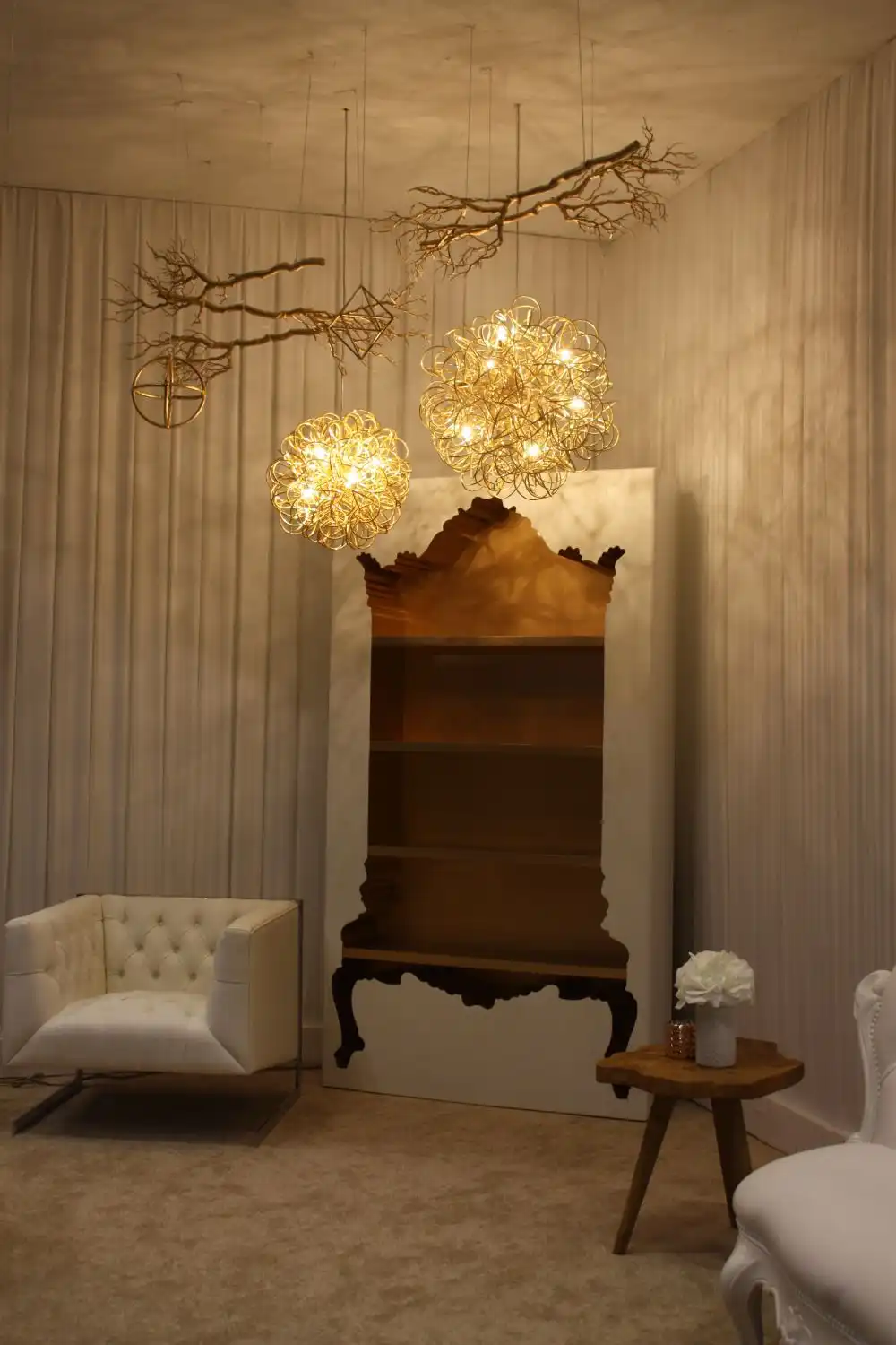 Deep hues are an important component of traditional style and lighting