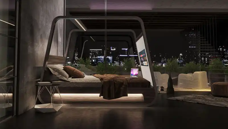 Designer Fabio Vinella has designed the HiBed