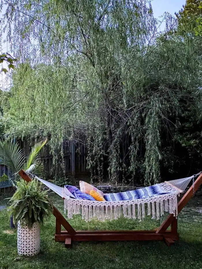 Diy hammock stand