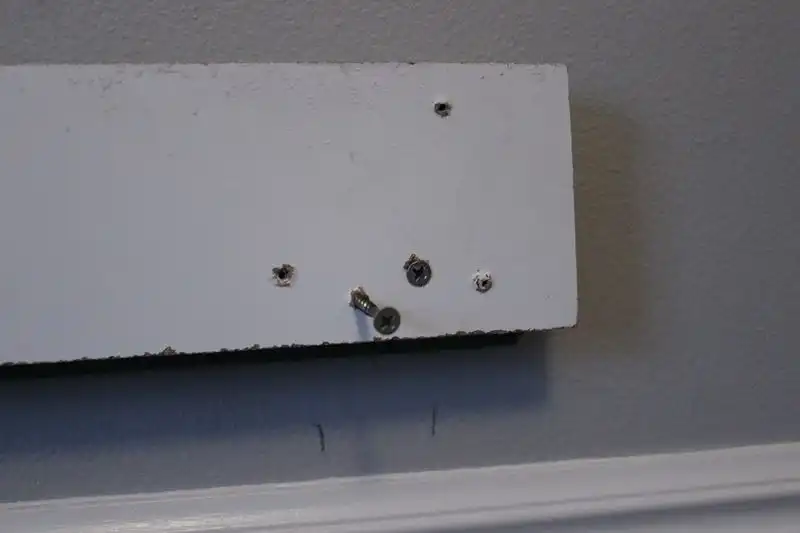 Diy headboard screw