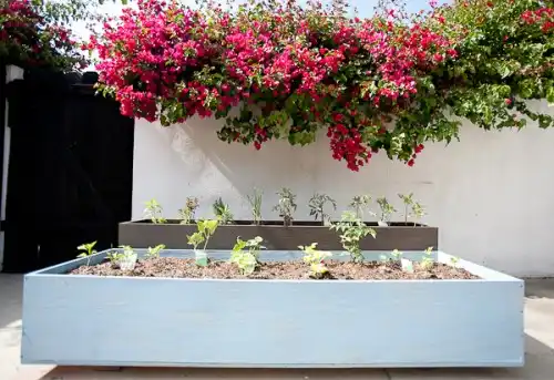 Diy outdoor wood planters on casters3