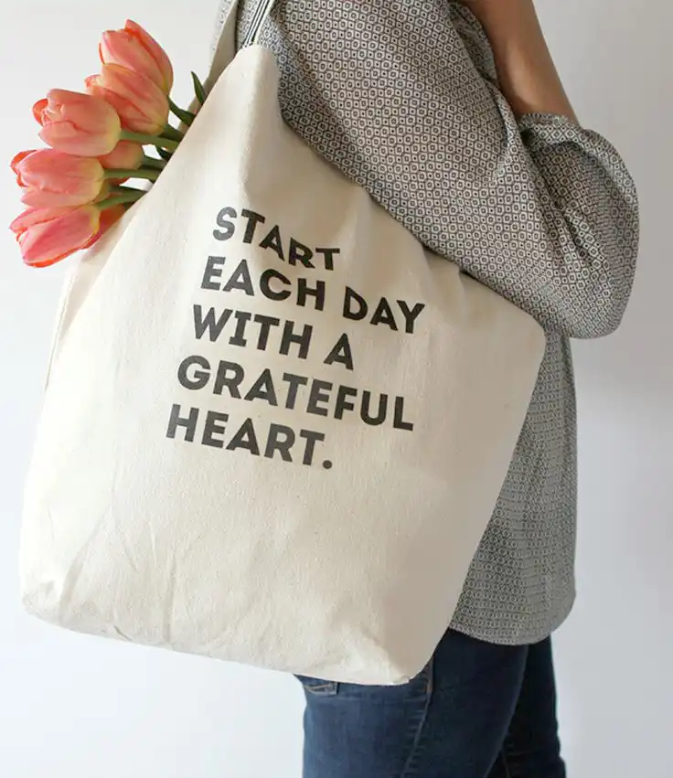 diy quote tote