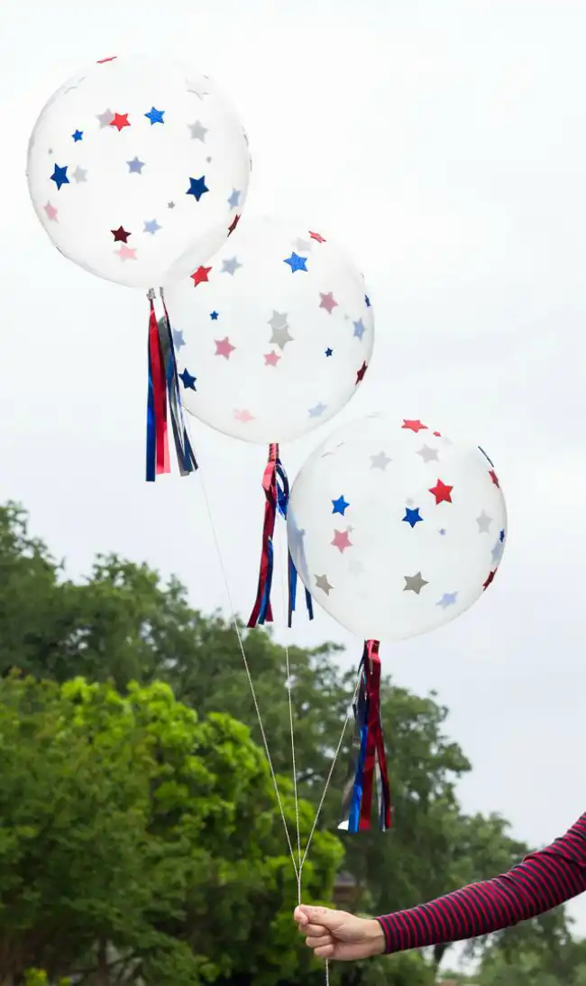 diy starry balloons