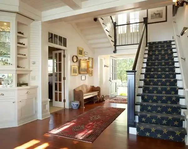 Entryway persian runner rug