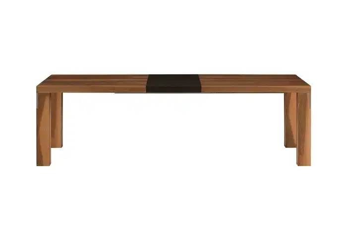 Extending rectangular wooden table2