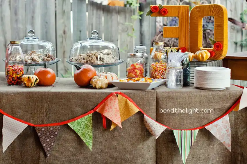 Fall birthday party