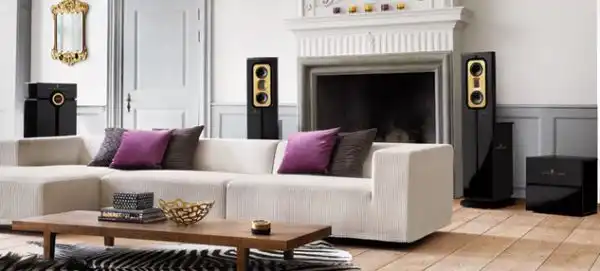 Fireplace sound system