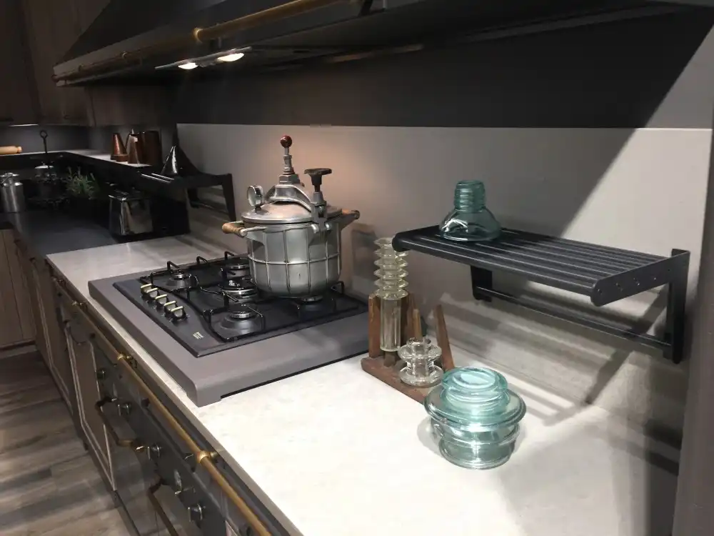 Five burners cookstove