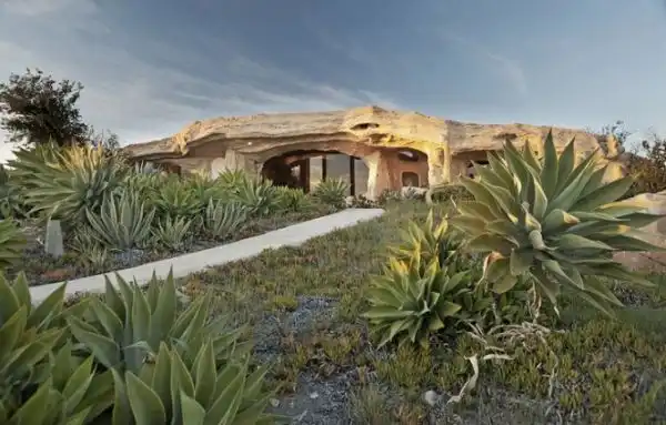 Flintstones style house