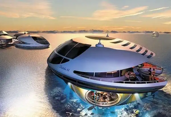 Floating concept house