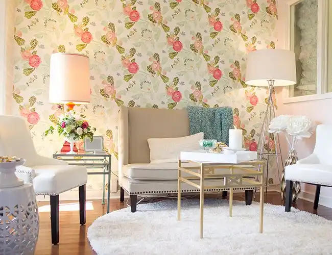 floral wallpaper