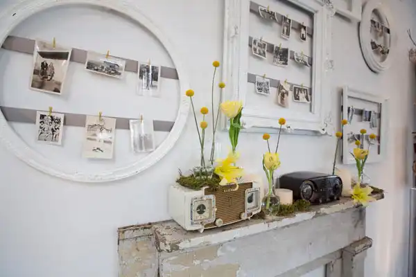 Frame vintage pics