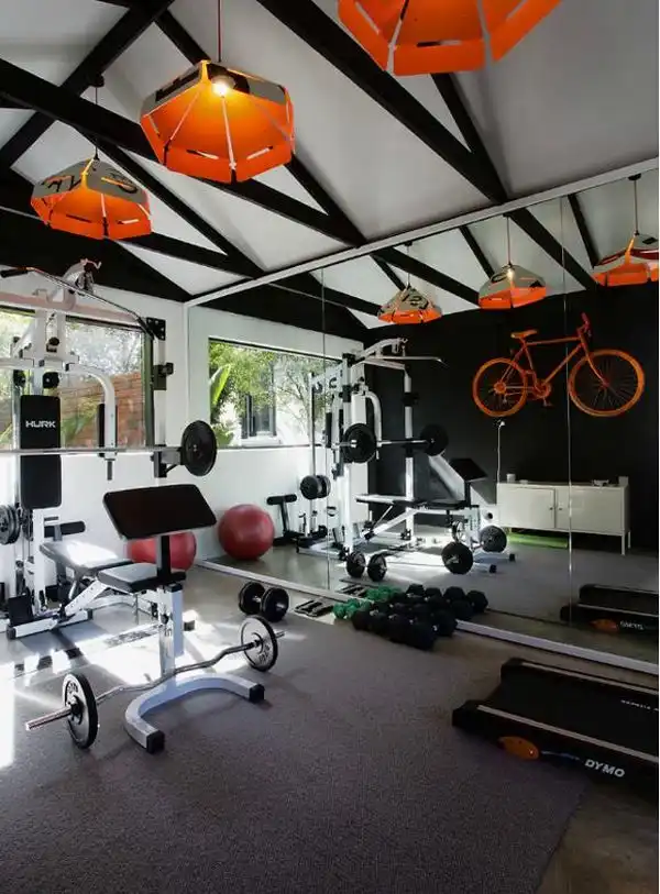 Garage home gym