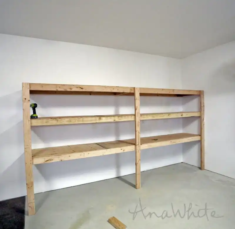 How To Build Garage Wood Shelves That Are Practical And User-Friendly