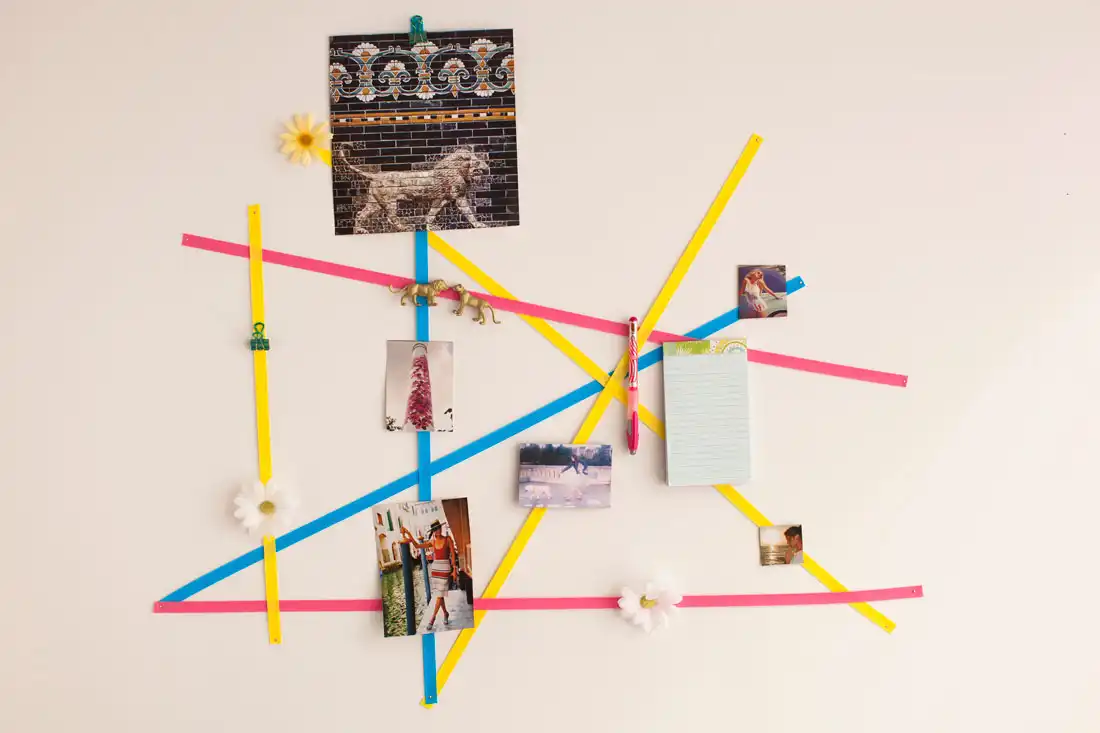 Gemetric memo from washi tape