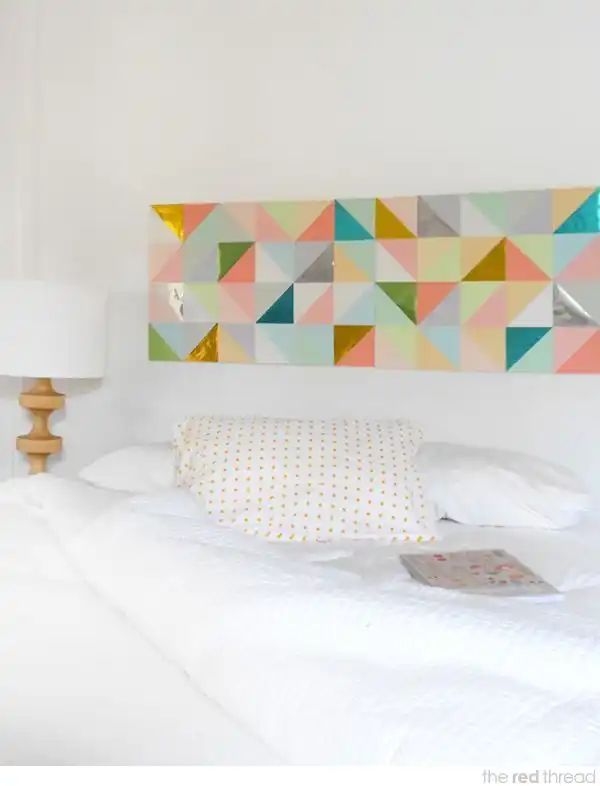Geometric headboard design1