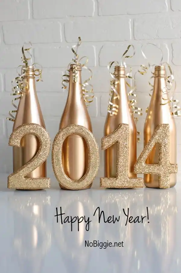 Gold spray bottles