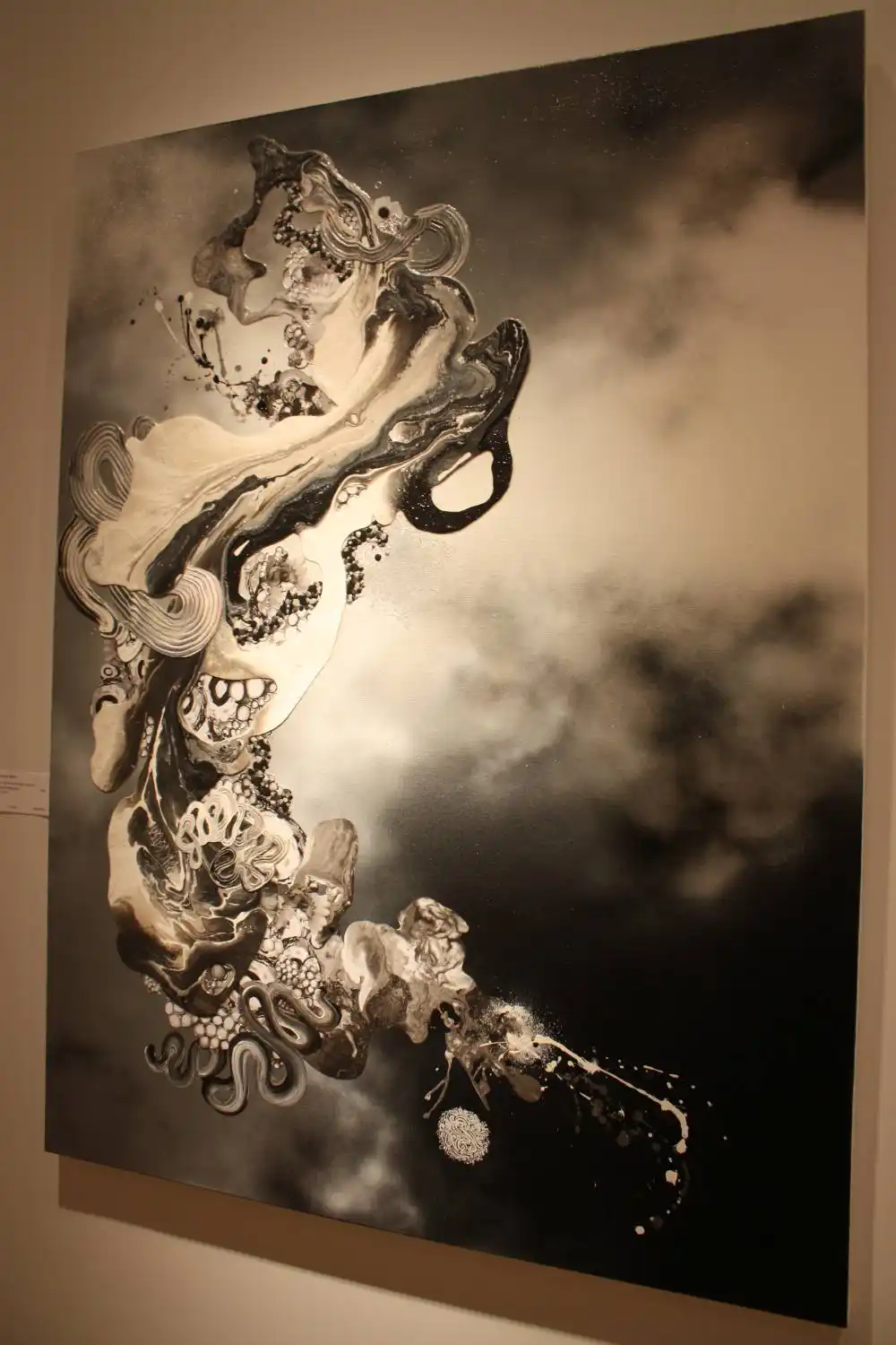 Grayscale wall art