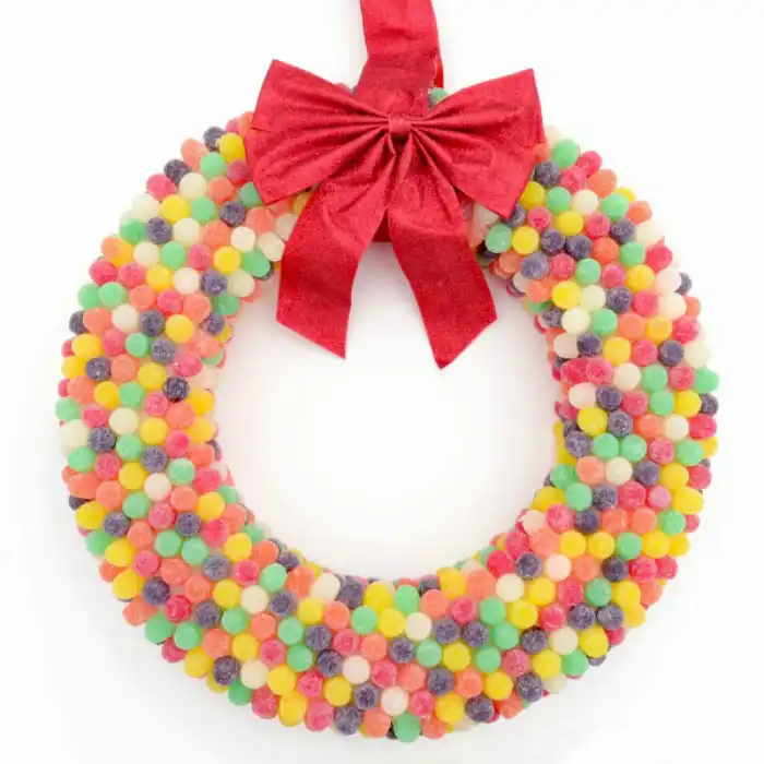 Gumdrop wreath