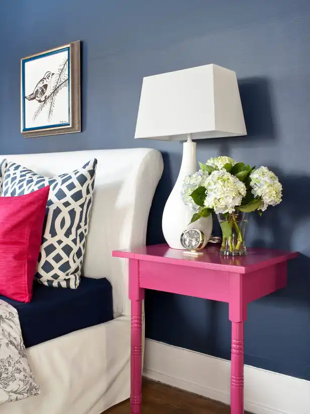 Half table used like night stand