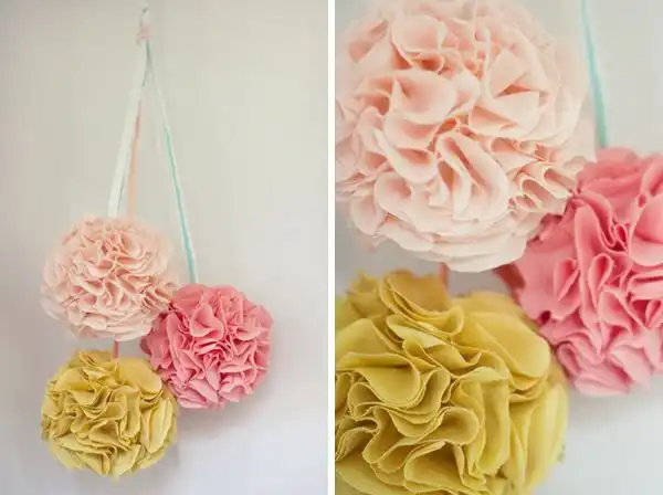 Handmade wedding decorations
