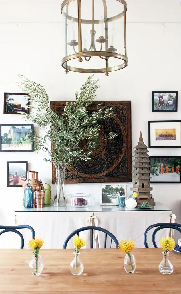 hang artwork with cables