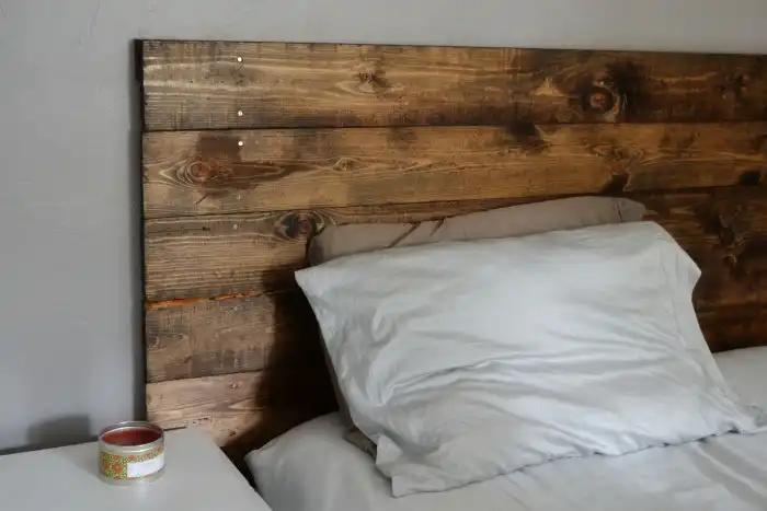 Headboard wood