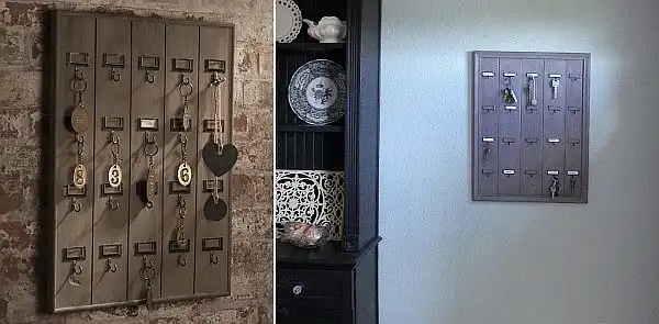Hotel inpired key holder
