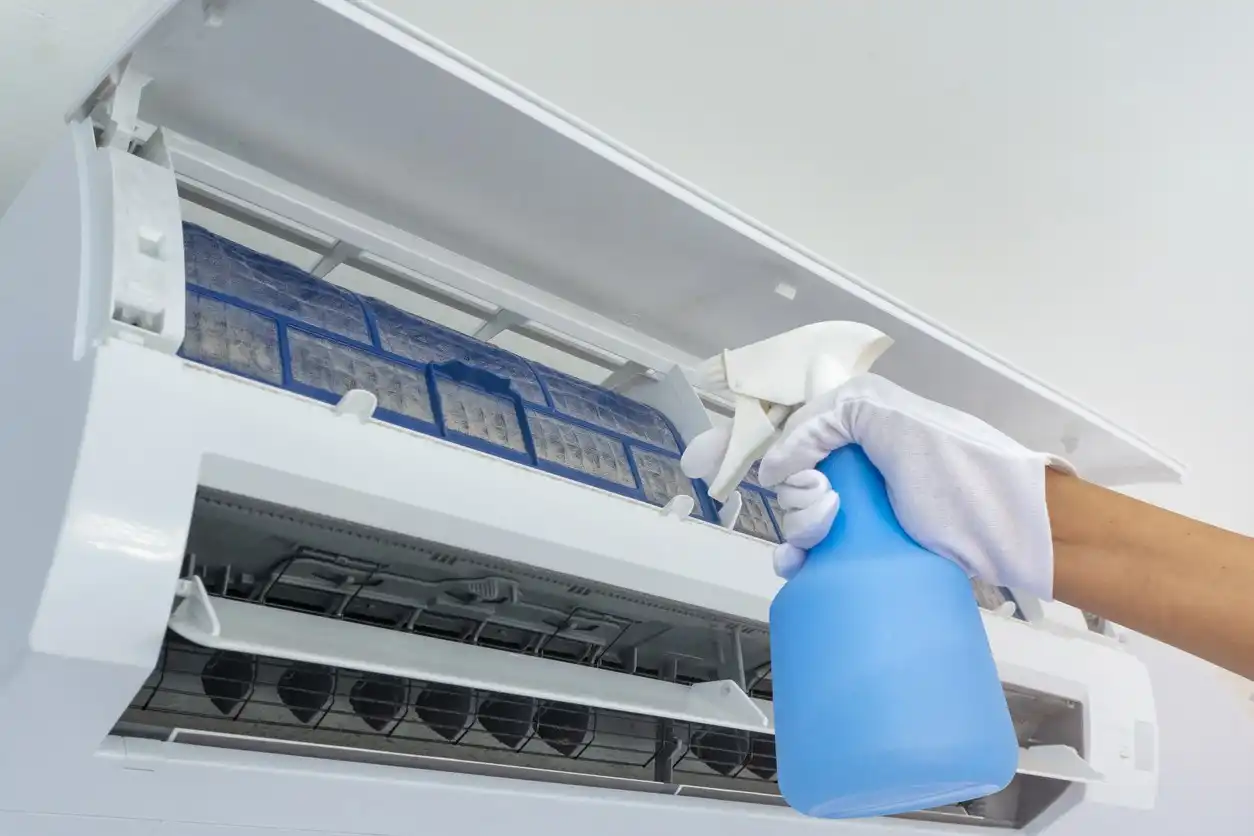 How often to change air filter spray