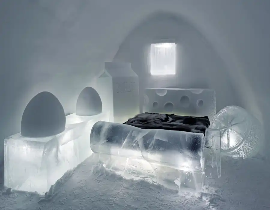 Ice bedroom romania