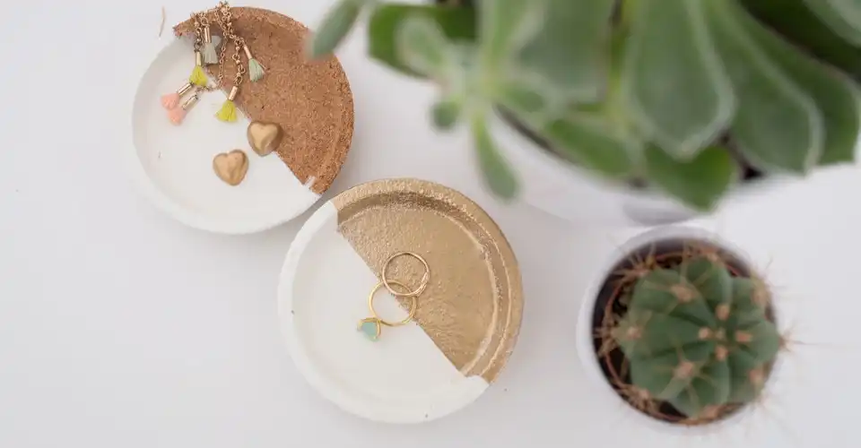 ikea hack coark coasters
