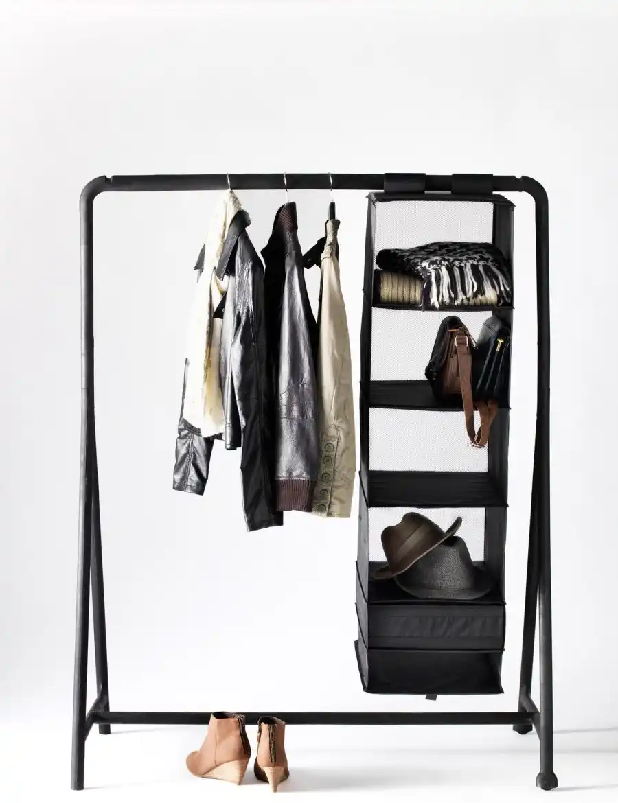 Keep Your Wardrobe in Check With Freestanding Clothing Racks