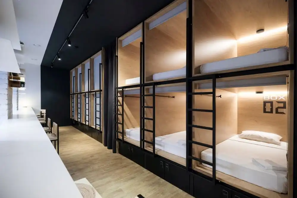 inBox Capsule Hotel in St. Petersburg